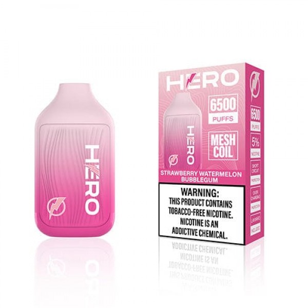 Hero 6500 Disposable Vape (5%, 6500 Puffs)