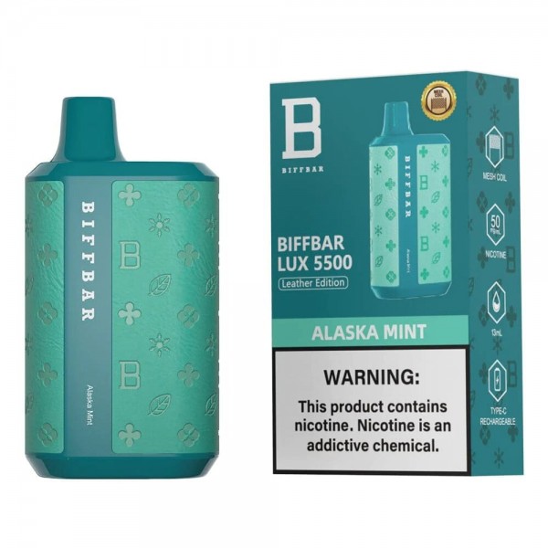 BiffBar Lux 5500 Disposable Vape (5%, 5500 Puffs)