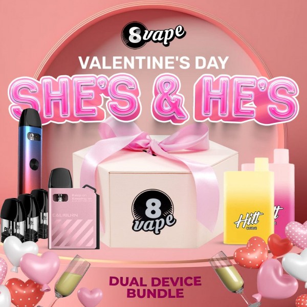 "She's & He's" Valentine's Day DUAL DEVICE Bundle