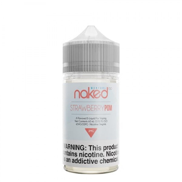 Naked 100 Menthol Strawberry POM 60ml Vape Juice (Previously Brain Freeze)